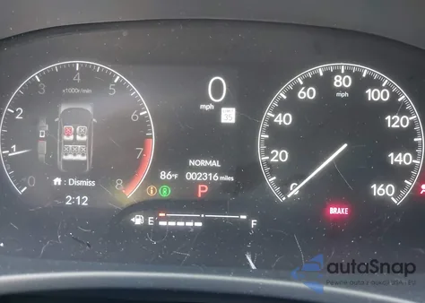 2025 Honda Civic Sport z USA, uszkodzony, nr VIN 2HGFE2F52SH591622